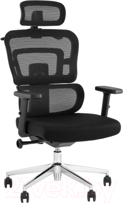 Кресло офисное TopChairs Techno (черный) - фото