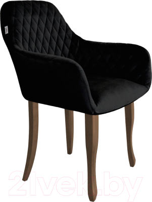 Стул Sheffilton SHT-ST38/S122 (ночное затмение/темный орех/черный) - фото