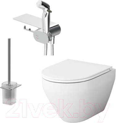 Унитаз подвесной AM.PM Spirit V2.0 CK70H1003W - фото