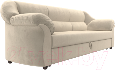 Диван Лига Диванов Карнелла / 105876 (микровельвет бежевый)