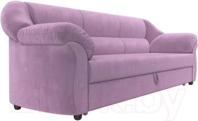 Диван Лига Диванов Карнелла / 105881 (микровельвет сиреневый)