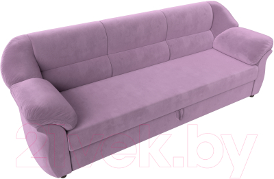 Диван Лига Диванов Карнелла / 105881 (микровельвет сиреневый)