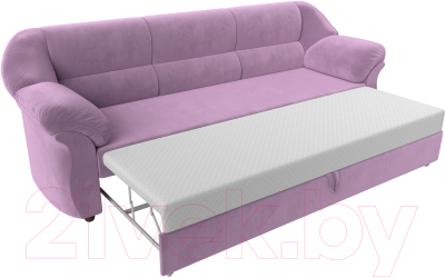 Диван Лига Диванов Карнелла / 105881 (микровельвет сиреневый)