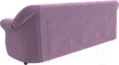 Диван Лига Диванов Карнелла / 105881 (микровельвет сиреневый)