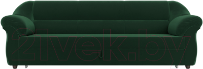 Диван Лига Диванов Карнелла / 109523 (велюр зеленый)