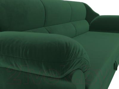Диван Лига Диванов Карнелла / 109523 (велюр зеленый)