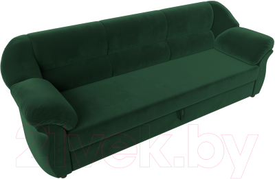 Диван Лига Диванов Карнелла / 109523 (велюр зеленый)