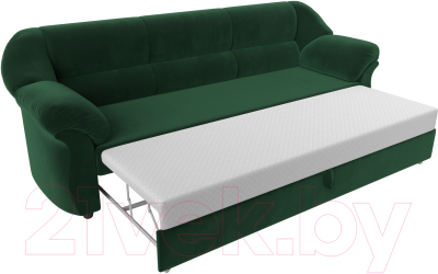 Диван Лига Диванов Карнелла / 109523 (велюр зеленый)
