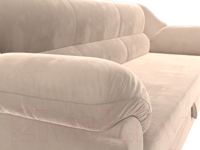 Диван Лига Диванов Карнелла / 109524 (велюр бежевый)