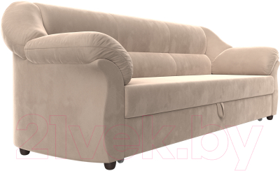 Диван Лига Диванов Карнелла / 109524 (велюр бежевый)