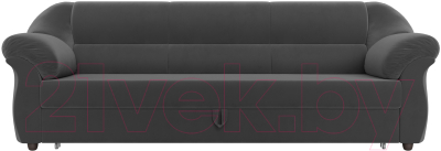 Диван Лига Диванов Карнелла / 109525 (велюр серый)