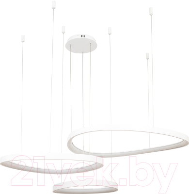 Потолочный светильник LED4U L8805-800-650-450 WH - фото