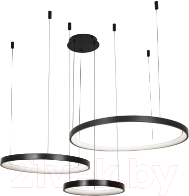 Потолочный светильник LED4U L8806-800-580-380 BK - фото