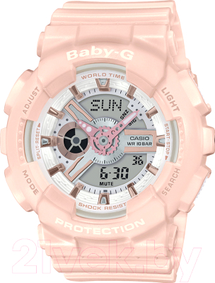 Часы наручные женские Casio BA-110RG-4AER - фото