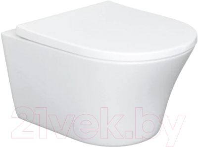 Унитаз подвесной Damixa Skyline DX35C1700SC (с сиденьем) - фото