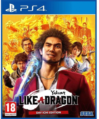 Игра для игровой консоли PlayStation 4 Yakuza: Like a Dragon. Day Ichi Edition Steelbook Edition - фото