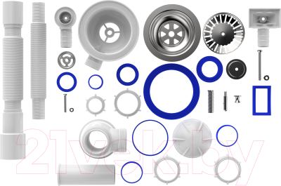 Сифон Aquant B0178-20-MR