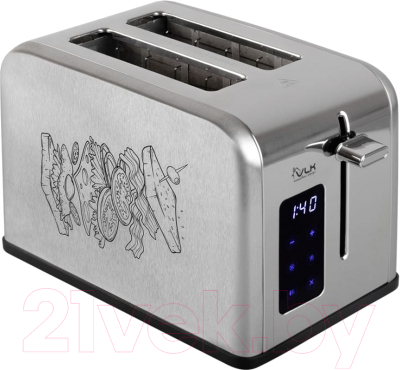 Тостер VLK Palermo 103 (стальной) - фото