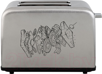 Тостер VLK Palermo 103 (стальной)