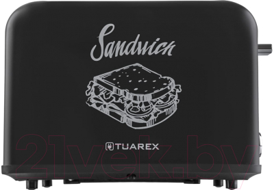 Тостер Tuarex TK-6003 (черный/стальной)