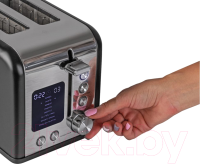 Тостер Tuarex TK-6003 (черный/стальной)