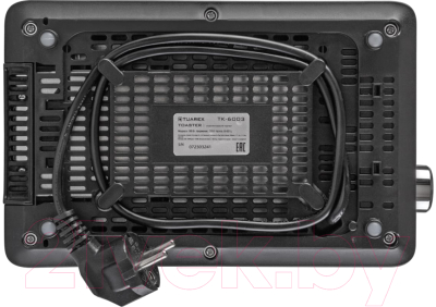 Тостер Tuarex TK-6003 (черный/стальной)