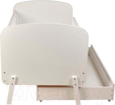 Детская кроватка Polini Kids Mirum 2010 c ящиком / 0003150-103