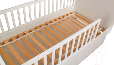 Детская кроватка Polini Kids Mirum 2010 c ящиком / 0003150-103