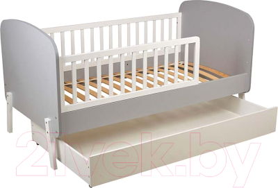 Детская кроватка Polini Kids Mirum 2010 c ящиком / 0003150-151