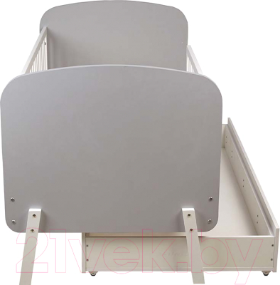 Детская кроватка Polini Kids Mirum 2010 c ящиком / 0003150-151