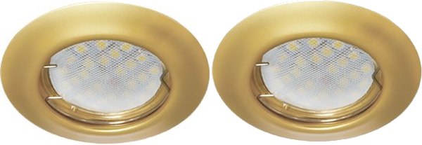 Комплект точечных светильников Ecola FG1622EFY - фото