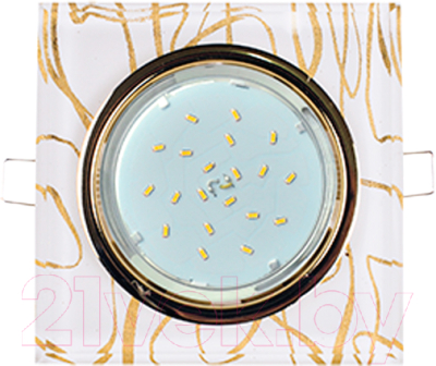 Точечный светильник Ecola FG53SNECH - фото