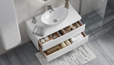 Тумба для ванной Vigo Luna 1000-0-2