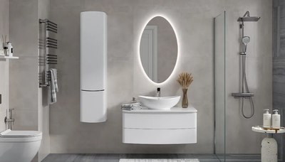 Тумба для ванной Vigo Luna 1000-0-2