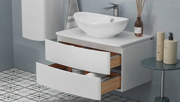 Тумба для ванной Vigo Luna 800-0-2