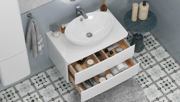 Тумба для ванной Vigo Luna 800-0-2