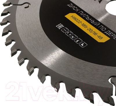 Пильный диск Hanskonner H9022-185-20/16-48