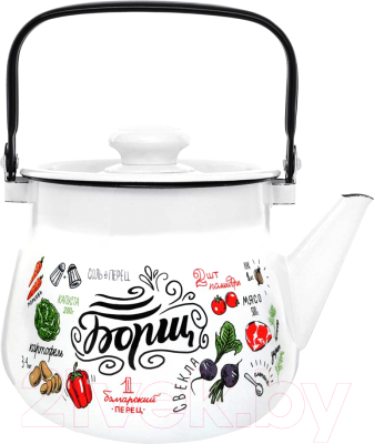 Чайник ЭСТЕТ Борщ / ЭТ-72636 - фото