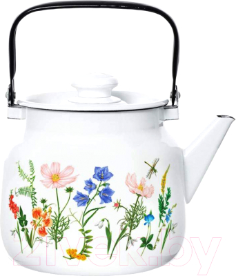 Чайник ЭСТЕТ Луговые цветы / ЭТ-72672 - фото