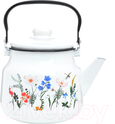 Чайник ЭСТЕТ Луговые цветы / ЭТ-75266 - фото