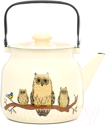 Чайник ЭСТЕТ Совы / ЭТ-72714 - фото
