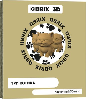 Конструктор QBRIX Три котика - фото