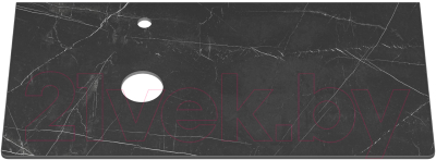 Столешница для ванной Misty Роял 100 / VS03-100 (черный)