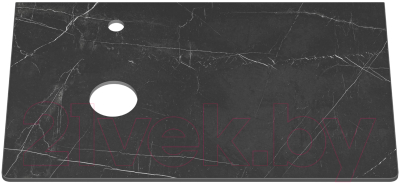 Столешница для ванной Misty Роял 80 / VS03-80 (черный)