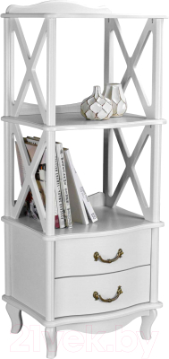 Этажерка Мебелик Джульетта 2 уровня