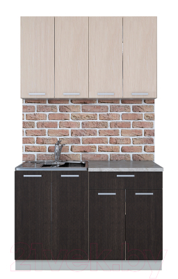 Готовая кухня Интерлиния Мила Лайт 1.2 - фото