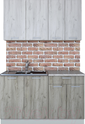 Готовая кухня Интерлиния Мила Лайт 1.4 - фото