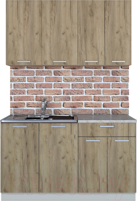 Готовая кухня Интерлиния Мила Лайт 1.4 - фото