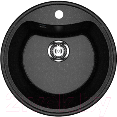 Мойка кухонная Ulgran U-601 (308 черный) - фото