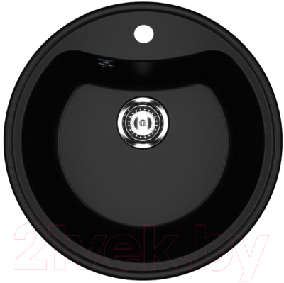 Мойка кухонная Ulgran U-601 (344 ультра-черный) - фото